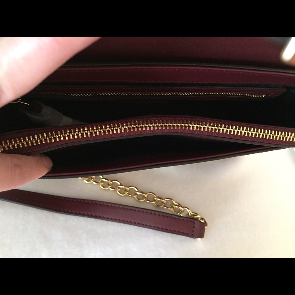 Calvin Klein Lock Daytonna Leather Flap Handbag - Picture 12 of 12